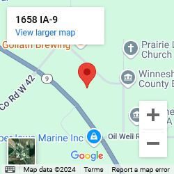 Map showing Olsgard Auto's location on a map. Click to open Google Maps.