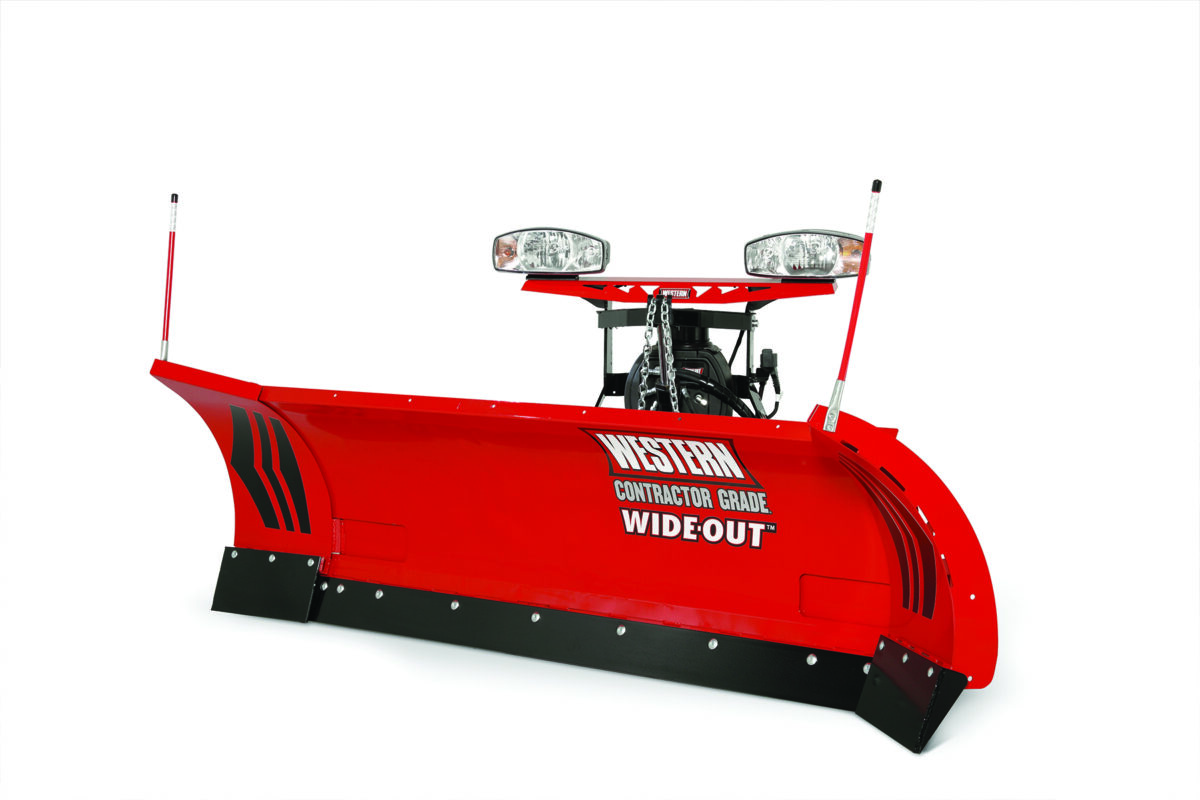 western red snow plow